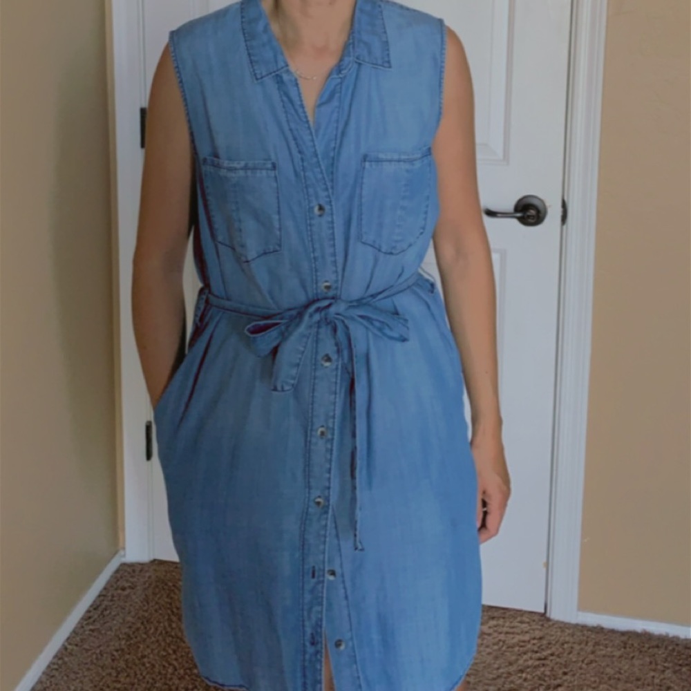 Light Denim Dress/Cover Up